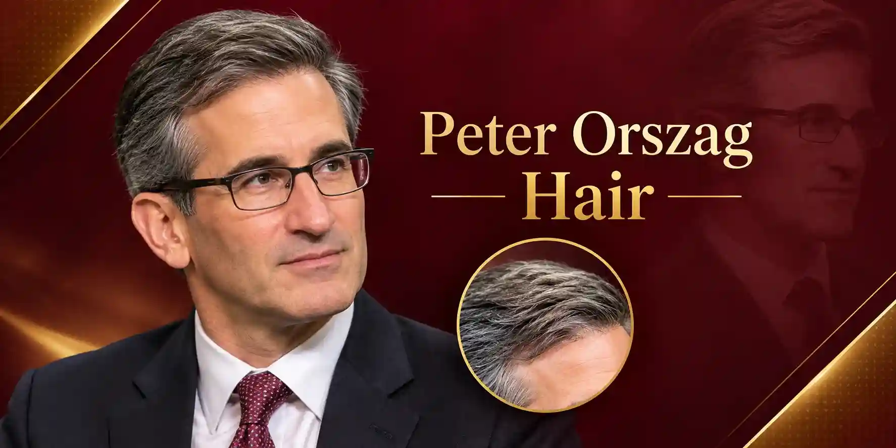 Peter Orszag hair and hairstyle