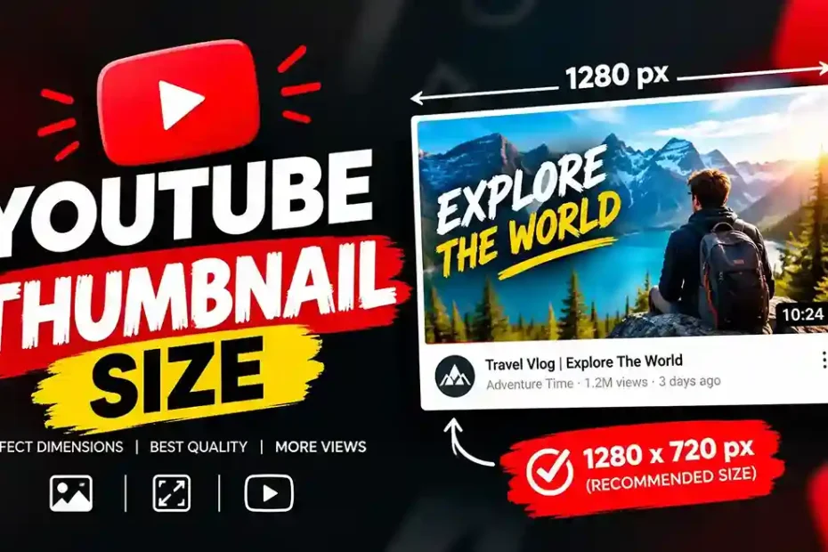 YouTube Thumbnail Size
