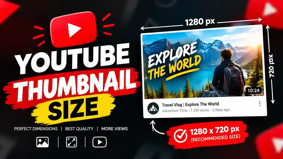 YouTube Thumbnail Size