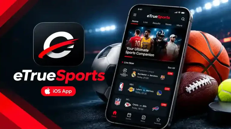 eTrueSports iOS App sports app for iPhone